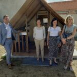 Inauguration des cabanes d’étape